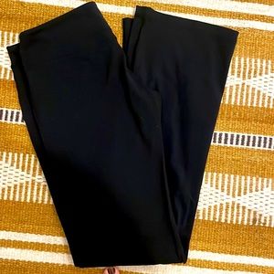 Lululemon Black flare yoga pants Size 12 Tall